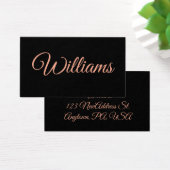 Carte de boîtier nouvelle adresse Dusty Rose (Bureau)