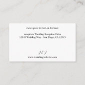 Carte de boîtier Pearl & White Floral Details (Dos)