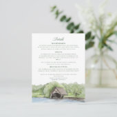 Carte de boîtier personnalisée (Debout devant)