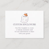 Carte de boîtier personnalisée du Citrouille fantô (Devant)