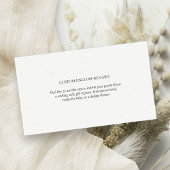 Carte de boîtier personnalisée minimaliste