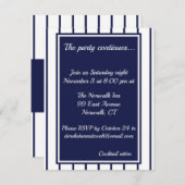 Carte de boîtier Pinstripes Baseball (Devant / Derrière)