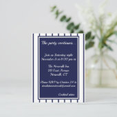 Carte de boîtier Pinstripes Baseball (Debout devant)