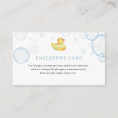 Carte de boîtier pour canard en caoutchouc (Devant)