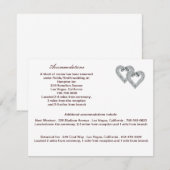 Carte de boîtier pour coeur de citron personnalisé (Devant / Derrière)