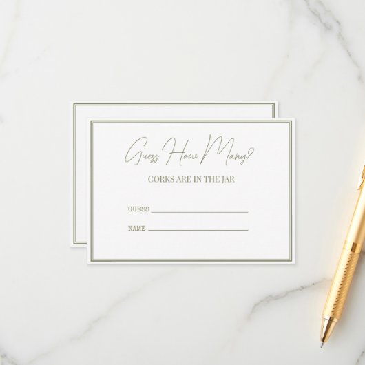 Carte de boîtier pour Fête des mariées. (Devant/Arrière en situation)