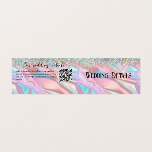 Carte de boîtier pour Mariage à huile et Parties s (Extérieur déplié)