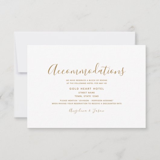 Carte de boîtier pour Mariage simple (Devant)