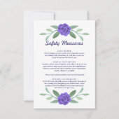 Carte de boîtier pour mesures de sécurité florales (Devant)