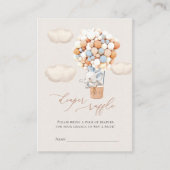 Carte de boîtier pour rabat éléphant (Devant)