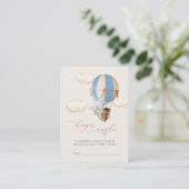 Carte de boîtier pour rabat éléphant (Debout devant)