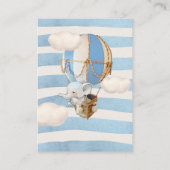 Carte de boîtier pour rabat éléphant (Dos)