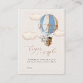 Carte de boîtier pour rabat éléphant (Devant)