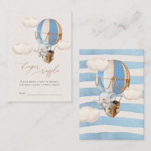 Carte de boîtier pour rabat éléphant