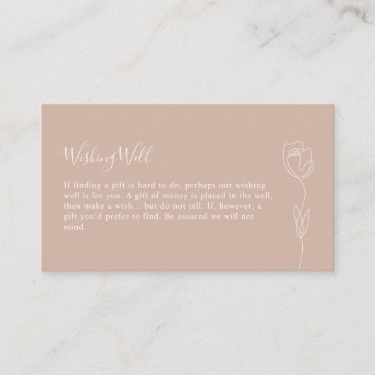 Carte de boîtier pour Rose de ligne Whimssical (Devant)