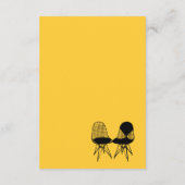 Carte de boîtier Retro Mod Perfect Chair Pair Eame (Dos)