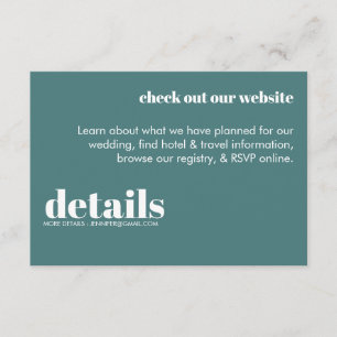 Carte de boîtier rétro moderne