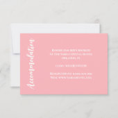 Carte De Boîtier Rose Vive (Devant)