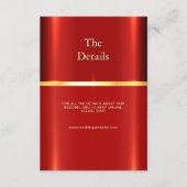 Carte de boîtier rouge simple (Devant)