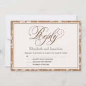 Carte de boîtier RSVP (Devant)
