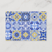 Carte de boîtier RSVP Lemon Mediterranean Boho Arc (Dos)