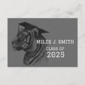 Carte de boîtier RSVP pour diplôme unique avec cod (Devant)