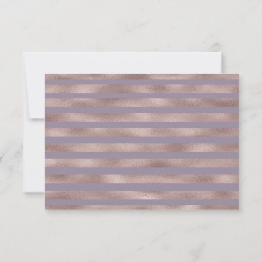 Carte de boîtier RSVP pour Mariage de automne de p (Dos)