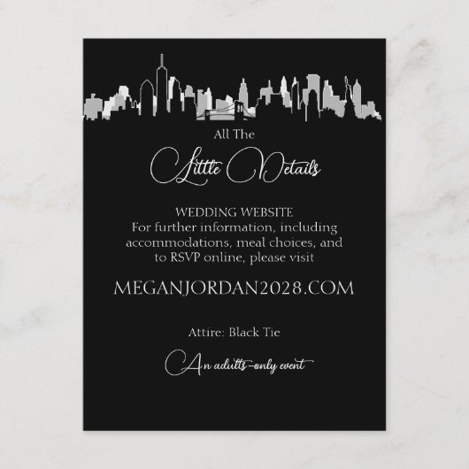 Carte de boîtier Skyline New York (Devant)