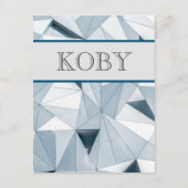 Carte de boîtier Triangle Blues (Dos)