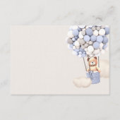 Carte de boîtier vierge des ballons d'ours (Devant)