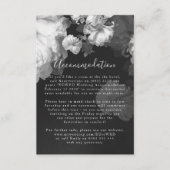 Carte de boîtier Vintage d'antiquité noir et blanc (Devant)