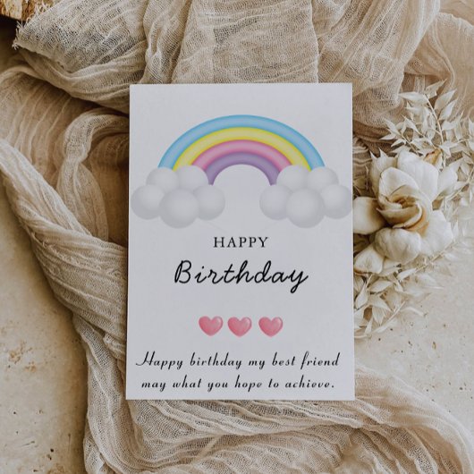 Carte de Bon Anniversaire à Imprimer
