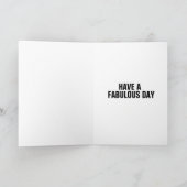 CARTE DE BON ANNIVERSAIRE COCHON MIGNON (Intérieur)