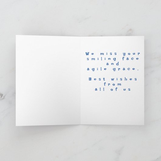 Carte de Bon rétablissement, Méduse (Intérieur)