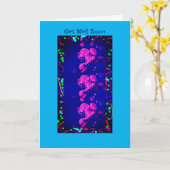 Carte de Bon rétablissement, Méduse (Fleur jaune)