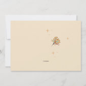 Carte de Bon rétablissement Petit Renard (Dos)