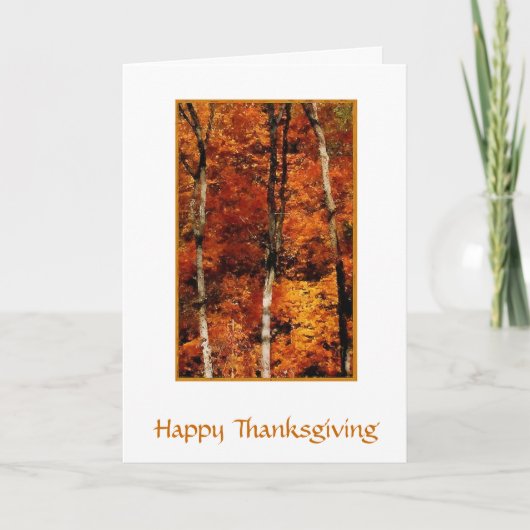 Carte de bon thanksgiving (Devant)