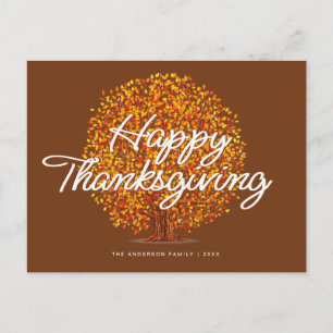 Carte de bon thanksgiving