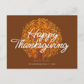 Carte de bon thanksgiving (Devant)