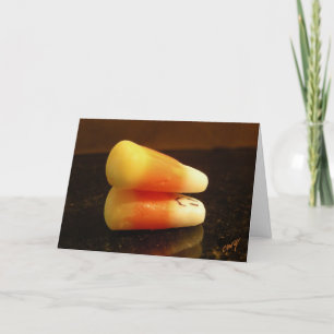 Carte de bonbon d'Halloween