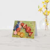 Carte de bonbons  (Fleur jaune)