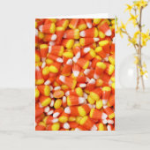 Carte de bonbons au maïs (Fleur jaune)