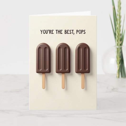 Carte de bonbons glacés Sweet Pops (Devant)