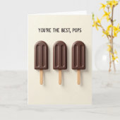 Carte de bonbons glacés Sweet Pops (Fleur jaune)