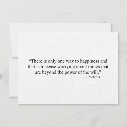 Carte de bonheur (Dos)