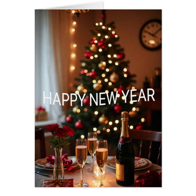Carte de Bonne Année (Devant)