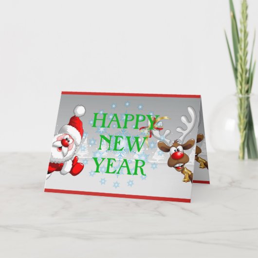 Carte de Bonne Année (Devant)