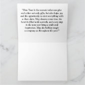 Carte de Bonne Année  (Intérieur)