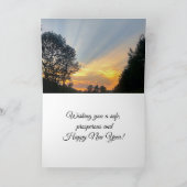 CARTE DE BONNE ANNÉE (Intérieur)