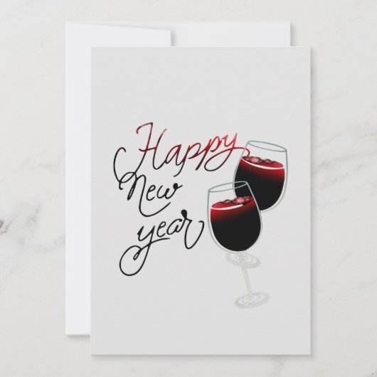 Carte de Bonne Année (Devant)